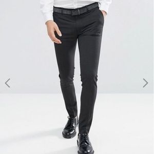 Boy's/Men's ASOS Dark Gray Skinny Pants